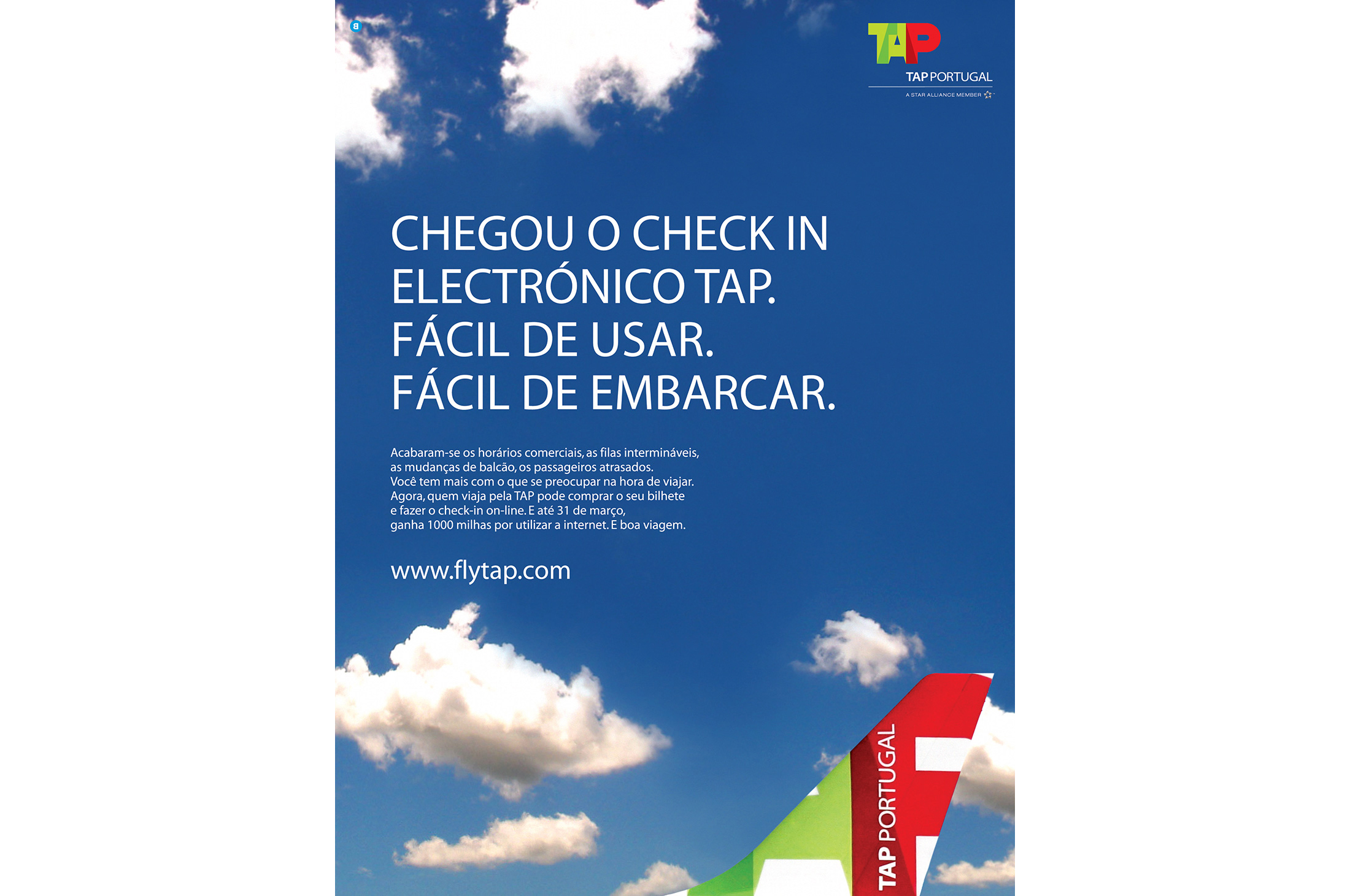TAP Checkin Electrónico back